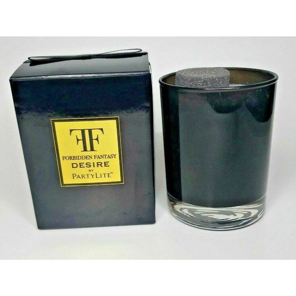 PartyLite Forbidden‎ Fantasy Jar Candle New Box Desire P3B/G08750